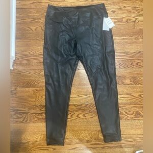 Nordstrom Faux Leather Leggings NEW With Tags!